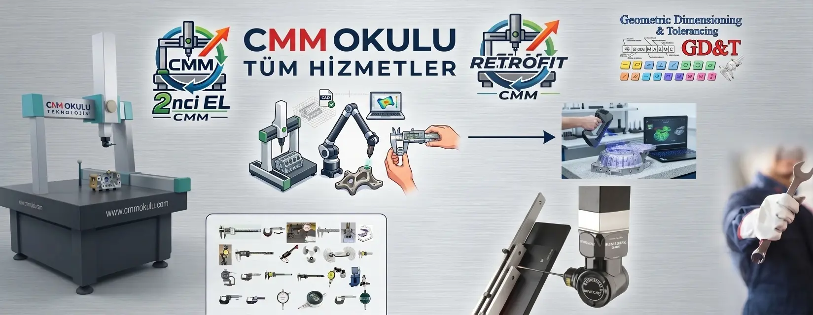 3D CMM Cihaz Eğitimleri