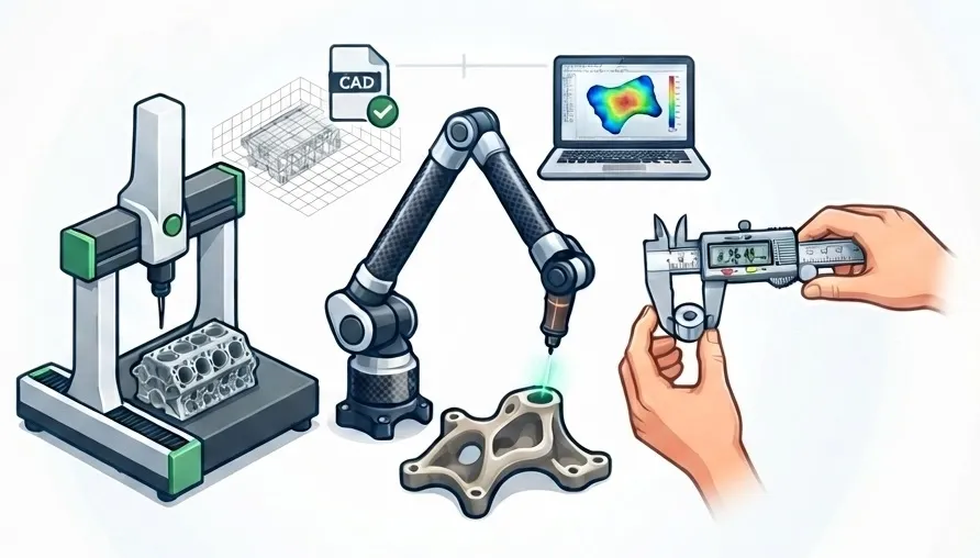 3D CMM Ölçüm Hizmeti